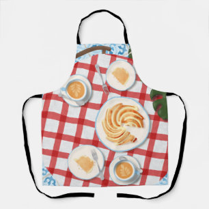 Bundt Cake and Coffee for Two Apron