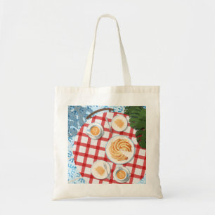 Bundt Cake and Coffee for Two Tote Bag