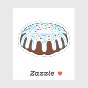 Bundt Cake Sticker