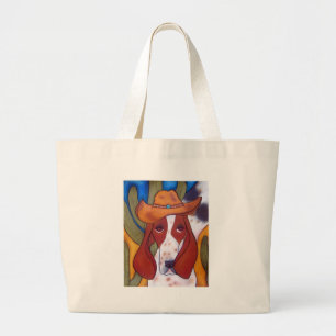 Bungalowart.com Desert Hound Beach Bag