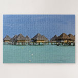 Bungalows in Bora Bora Jigsaw Puzzle<br><div class="desc">Bungalows in Bora Bora</div>