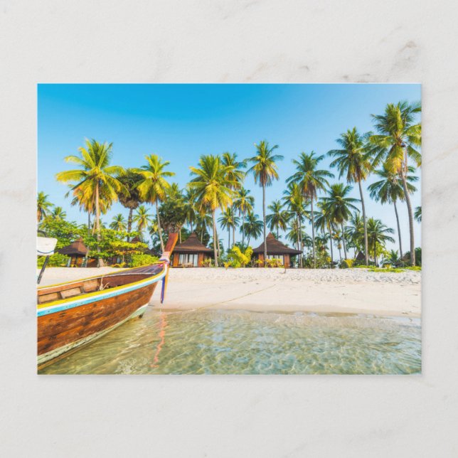 Bungalows on the Beach | Ko Mook, Thailand Postcard (Front)
