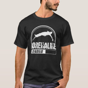 Bungee Jumping Adrenaline Loading Vintage Bungy Ju T-Shirt