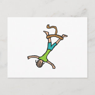 Bungee Jumping Postcard