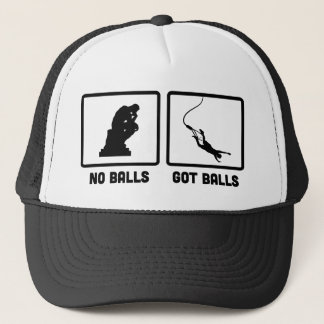 Bungee Jumping Trucker Hat