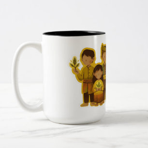 Bunian/Sebabah People Two-Tone Coffee Mug