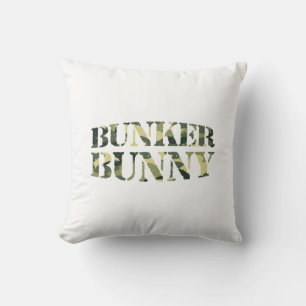 BUNKER BUNNY CAMO / CAMOUFLAGE CUSHION