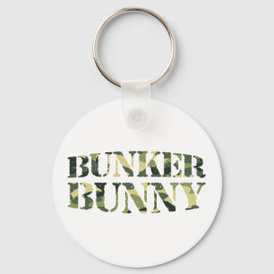 BUNKER BUNNY CAMO / CAMOUFLAGE KEY RING