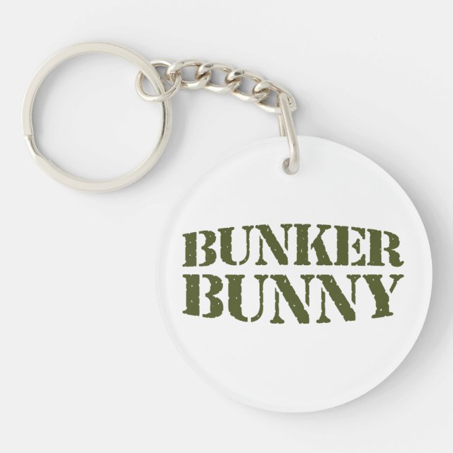 BUNKER BUNNY KEY RING (Front)