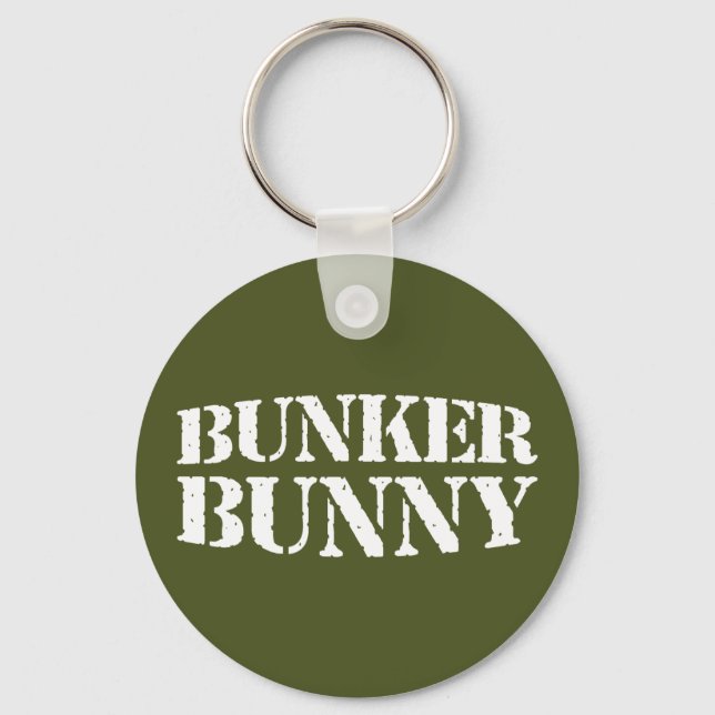 BUNKER BUNNY KEY RING (Front)