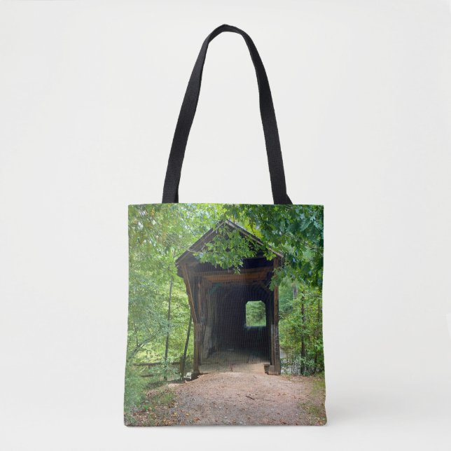 Bunker Hill Covered Bridge Tote Bag (Front)