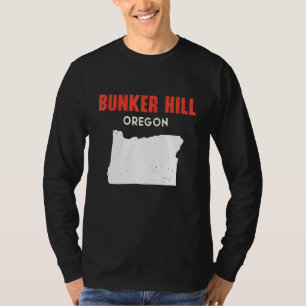Bunker Hill Oregon USA State America Travel Oregon T-Shirt