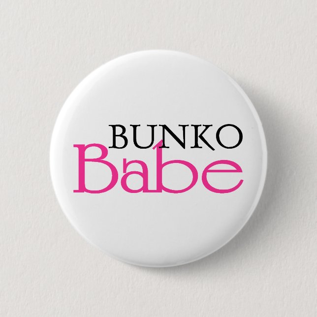 Bunko Babe 6 Cm Round Badge (Front)
