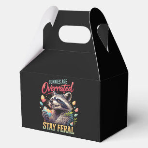 Bunnies Are Overrated Stay Feral Favour Box