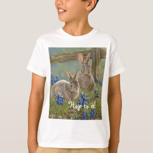 Bunnies & Bluebonnets T-Shirt