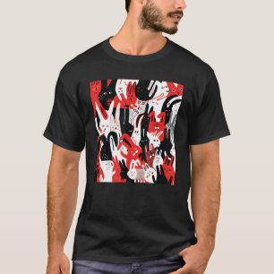Bunnies Cute Rabbit Family Happy Easter Day Animal T-Shirt