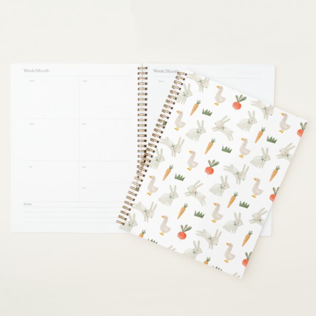 Bunnies & Ducks on the Farm Pattern Planner (Display)