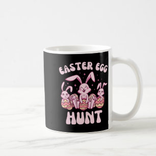 Bunnies Easter Egg Hunt Bunny Easter For Boys Gir Coffee Mug