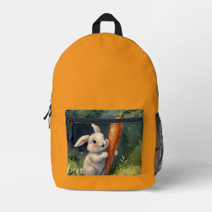 Bunnies Galore  Printed Backpack