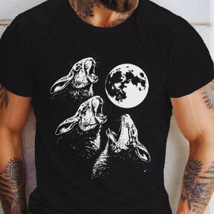 Bunnies Howling To The Moon T-Shirt