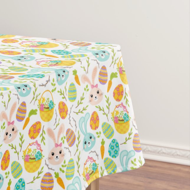 Bunnies -N- Baskets Tablecloth (In Situ)