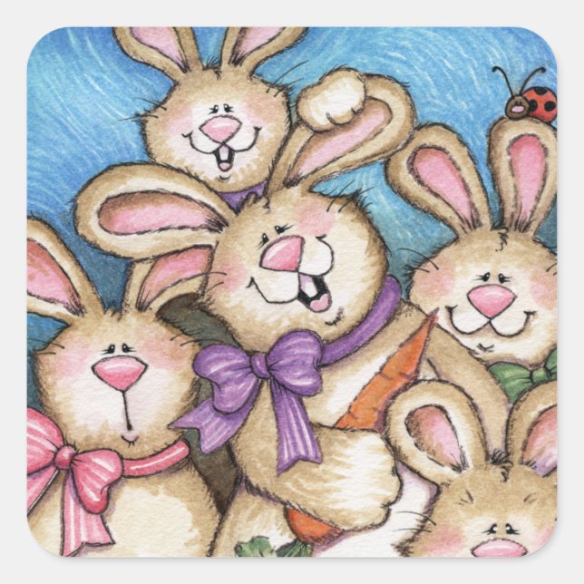 Bunnies - Stickers (Front)