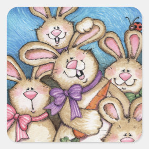 Bunnies - Stickers