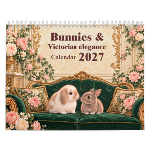 Bunnies & Victorian Elegance Calendar 2027