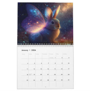 Bunnies With Wings Calendar
