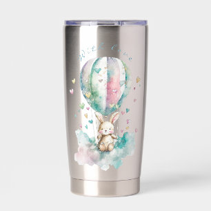 Bunny AERONAUT Cute, Personalized Insulated Tumbler