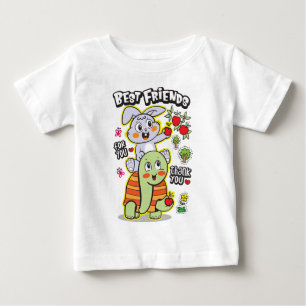 Bunny and turtle baby T-Shirt