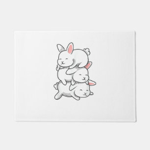 Bunny Animal - Funny Pet Kawaii Rabbit Doormat
