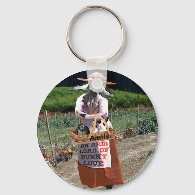 Bunny Annie Key Ring (Front)