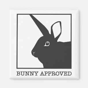 BUNNY APPROVED MAGNET