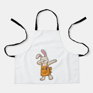 Bunny as Hairdresser with Comb & Scissors Apron