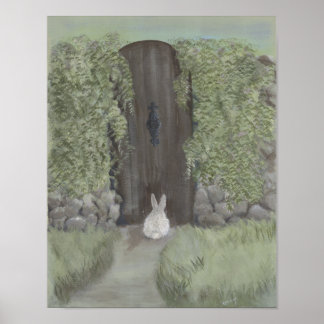 Bunny at the Gate - Print