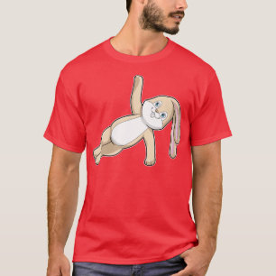 Bunny at Yoga Stretching T-Shirt