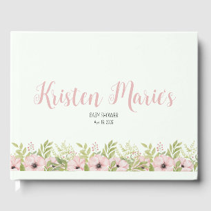 Bunny Baby Shower Guest Book
