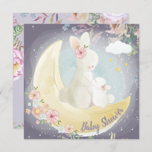 Bunny Baby Shower Invitation