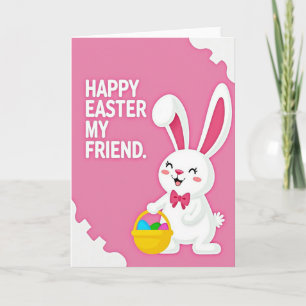 Bunny Basket Bright Day Card