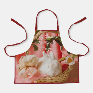 Bunny Basket Charm Custom Kitchen Apron