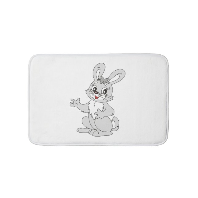 Bunny Bath Mat (Front)