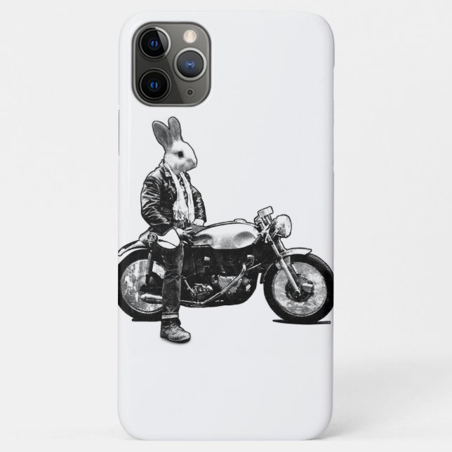 Bunny biker Case-Mate iPhone case (Back)