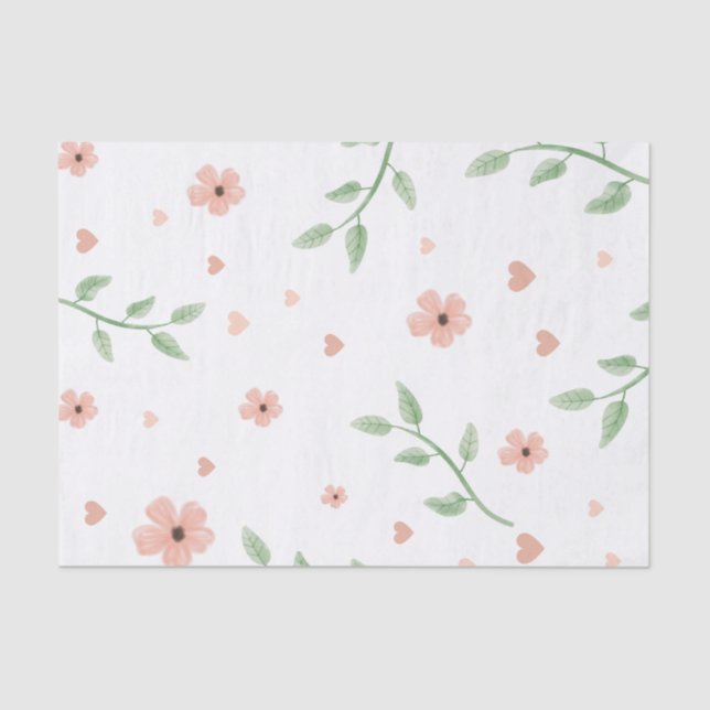 Bunny Birthday Party Tissue Paper (Front)