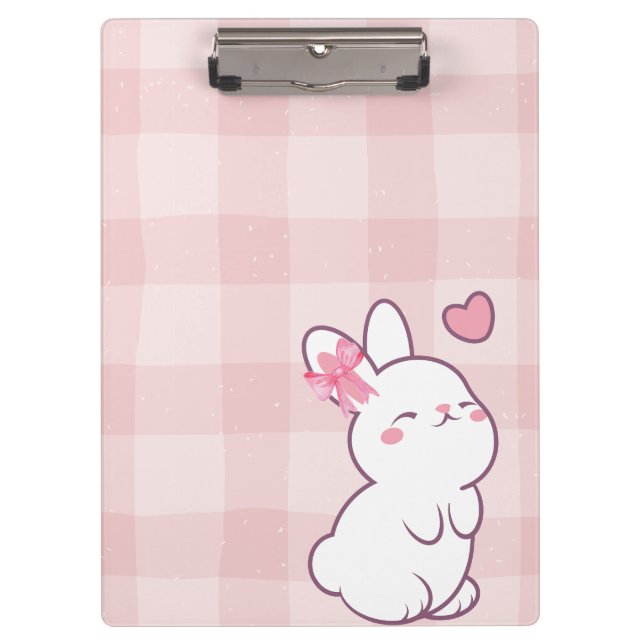 Bunny Bliss Clipboard (Front)