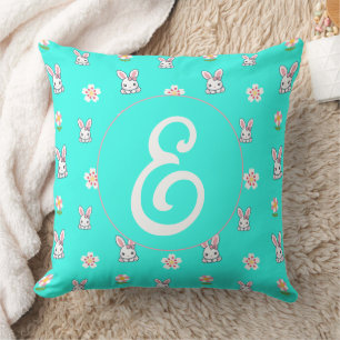 Bunny Bloom Delight Cushion
