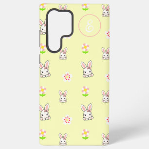 Bunny Bloom Delight Samsung Galaxy Case