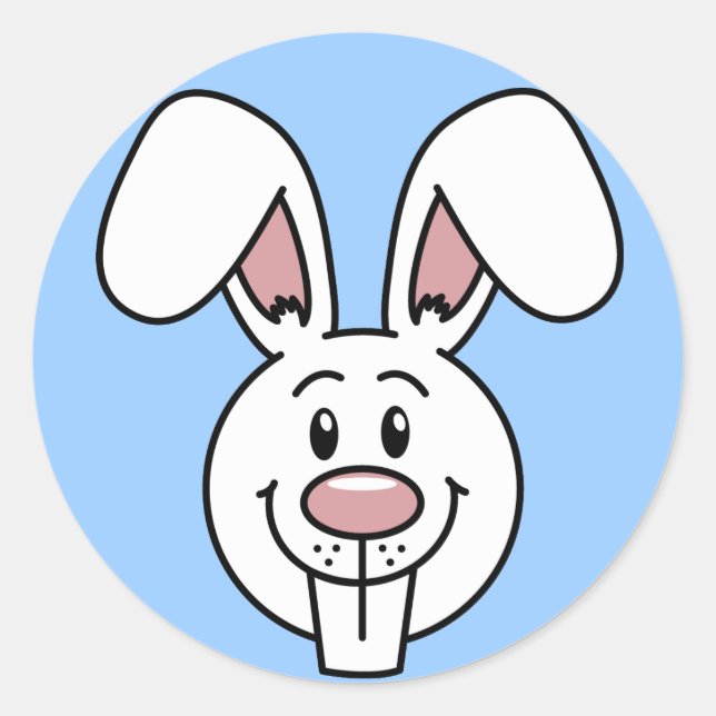 Bunny (Blue) Stickers (Front)