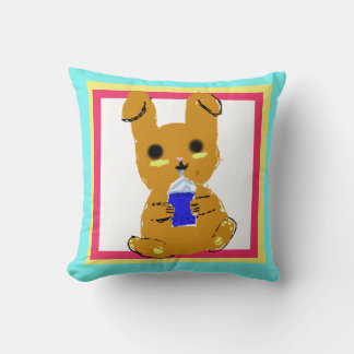 bunny boba cushion