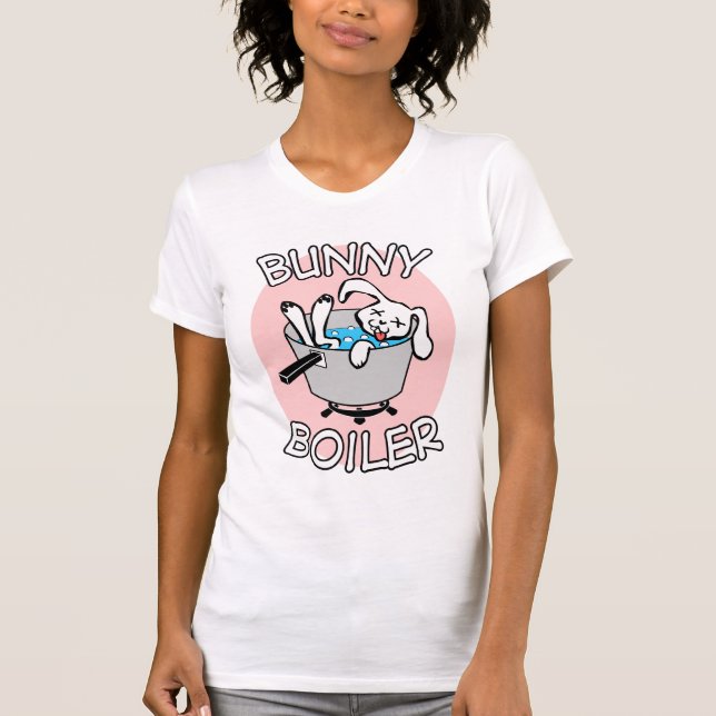 Bunny Boiler Ladies t-shirt (Front)